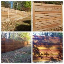 Cedar Fence Clean and Stain in Warwick, NY 0