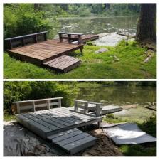Deck Clean, Sand, and Stain in Sparta NJ 0