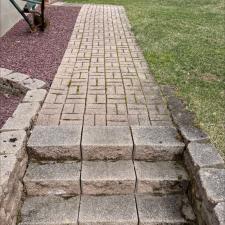 Paver Patio and Steps Power Washing in Wantage, NJ 2